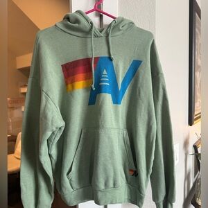 Aviator Nation Green Hoodie
